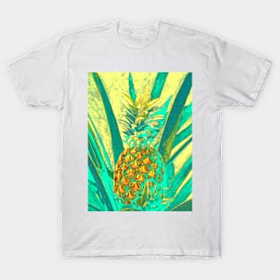 Tropical Pineapple Green T-Shirt